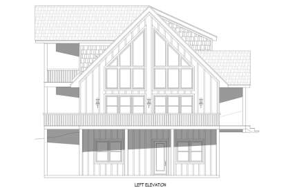 Mountain House Plan #940-00695 Elevation Photo