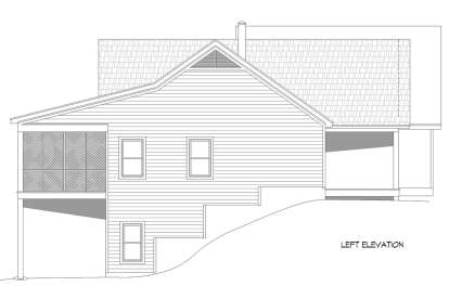 Mountain House Plan #940-00696 Elevation Photo