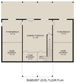 Basement for House Plan #940-00696