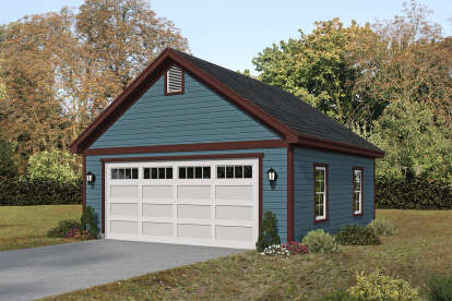 House Plan House Plan #28357 Angled Front Elevation