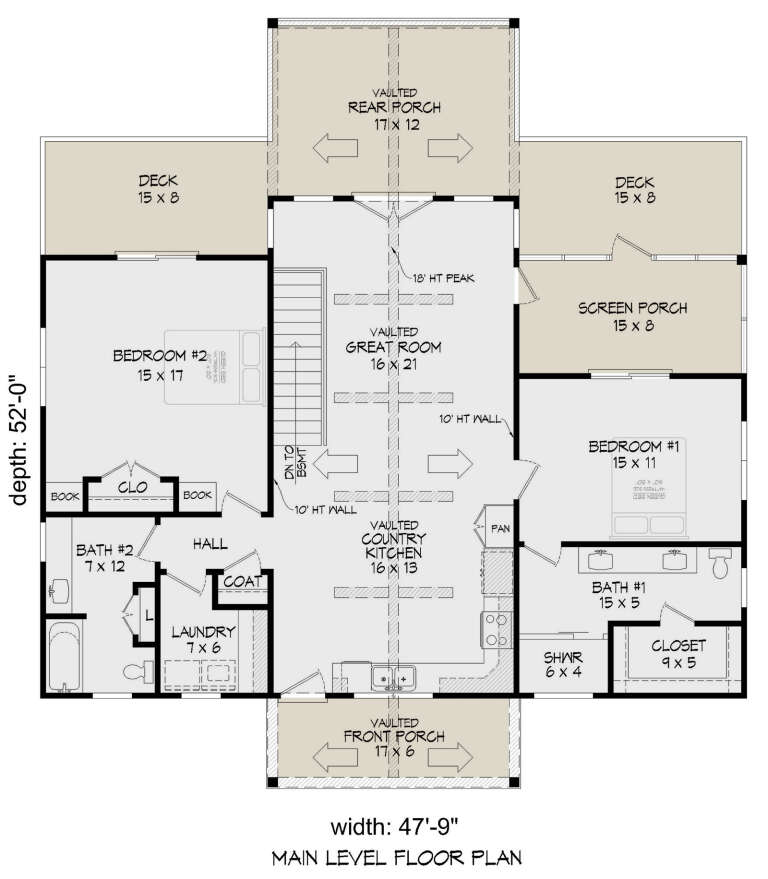 House Plan House Plan #28358 Drawing 1