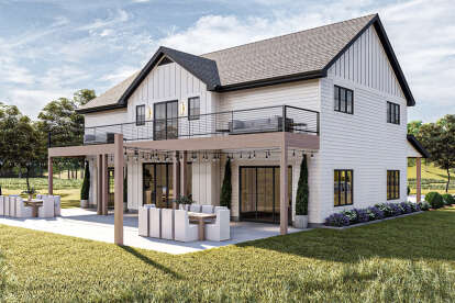 Modern Farmhouse House Plan #963-00723 Elevation Photo