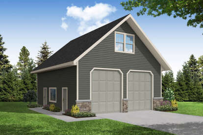 House Plan House Plan #28361 Angled Front Elevation
