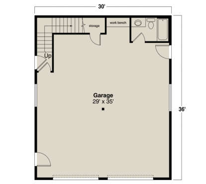 House Plan House Plan #28361 Drawing 1