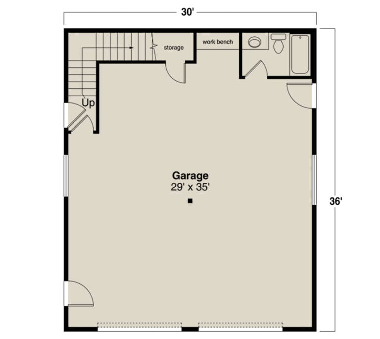 House Plan House Plan #28361 Drawing 1