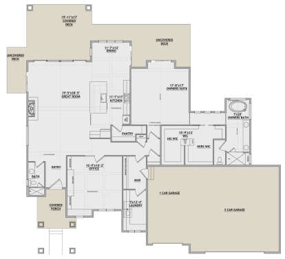 Main Floor  for House Plan #8768-00116