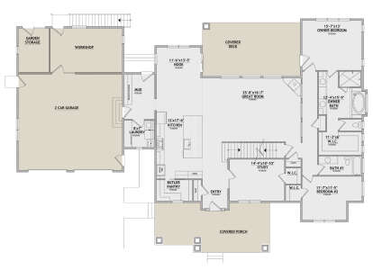 Main Floor  for House Plan #8768-00117