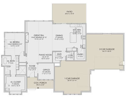 Main Floor  for House Plan #6422-00031