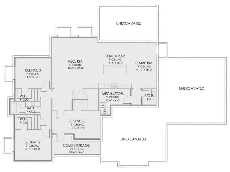 House Plan House Plan #28364 Drawing 2