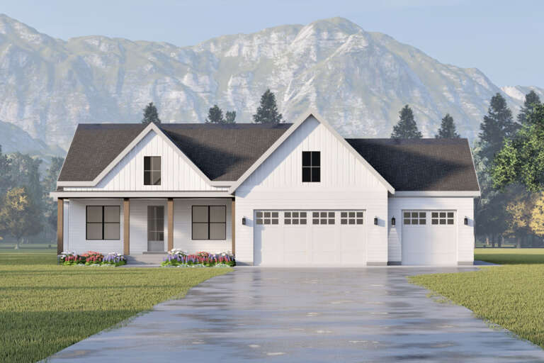 House Plan House Plan #28369 Front Elevation 