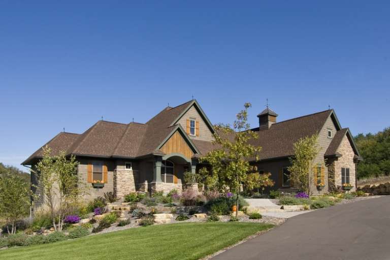 Craftsman House Plan #098-00034 Elevation Photo
