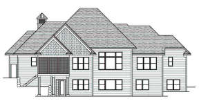 Craftsman House Plan #098-00034 Elevation Photo