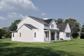 Modern Farmhouse House Plan #6422-00036 Elevation Photo