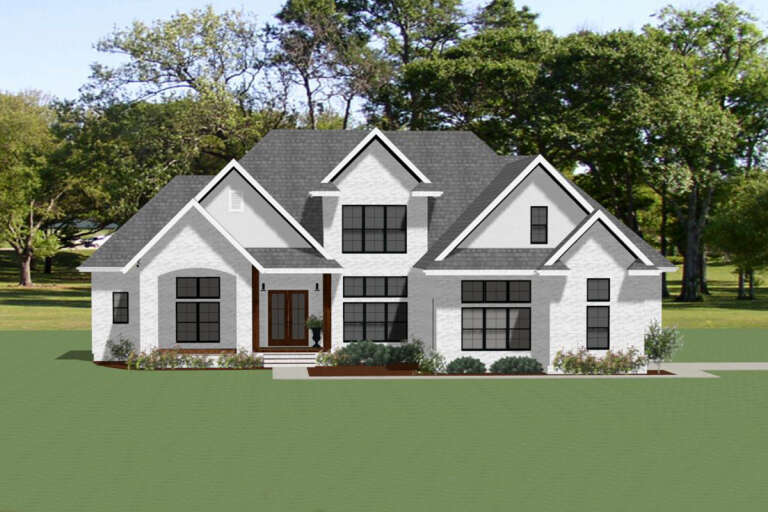 House Plan House Plan #28371 Front Elevation 