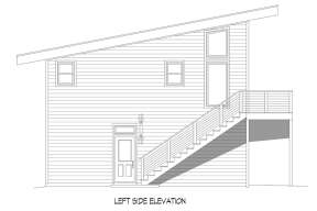 Modern House Plan #940-00701 Elevation Photo