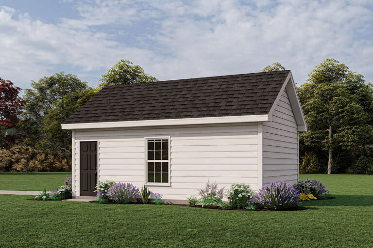 Traditional House Plan #009-00322 Elevation Photo