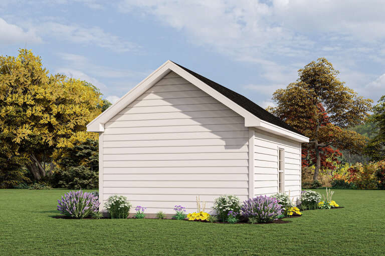 Traditional House Plan #009-00322 Elevation Photo