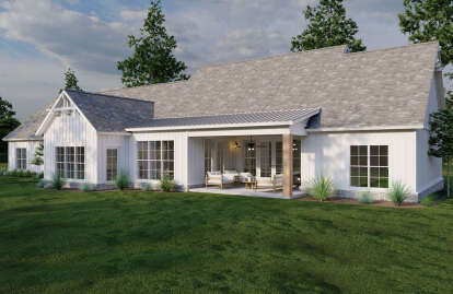 Modern Farmhouse House Plan #8318-00316 Elevation Photo