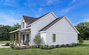 Modern Farmhouse House Plan #041-00319 Elevation Photo
