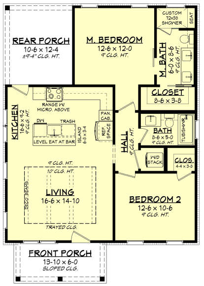 House Plan House Plan #28376 Drawing 1