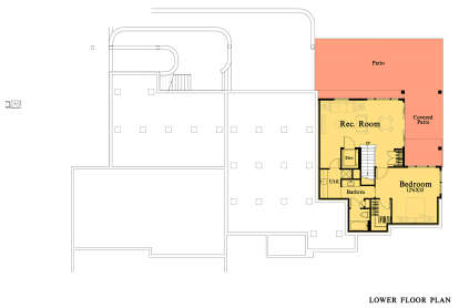 Basement for House Plan #4771-00016