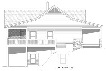 Country House Plan #940-00702 Elevation Photo
