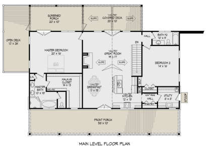 Main Floor  for House Plan #940-00702