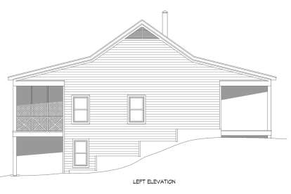 Country House Plan #940-00703 Elevation Photo