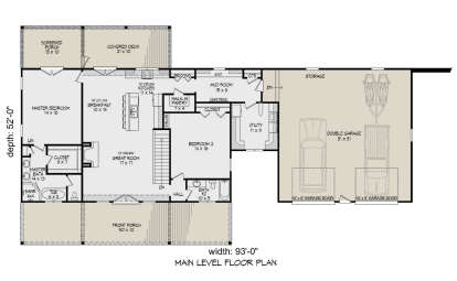 Main Floor  for House Plan #940-00703