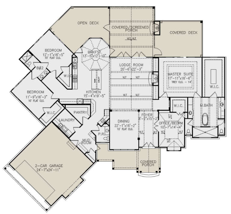 House Plan House Plan #28380 Drawing 1