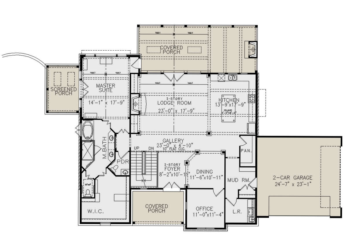 Main Floor  for House Plan #699-00353