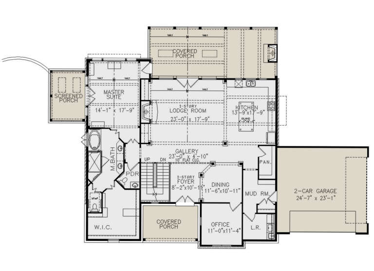 House Plan House Plan #28381 Drawing 1