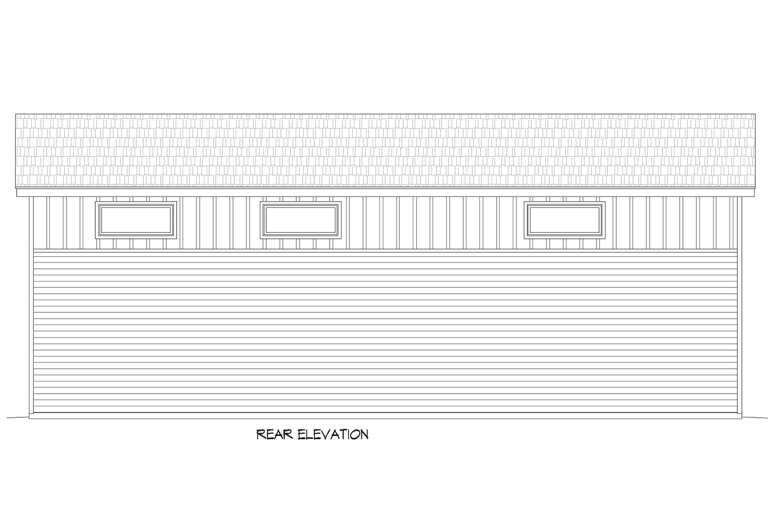 Modern House Plan #940-00704 Elevation Photo