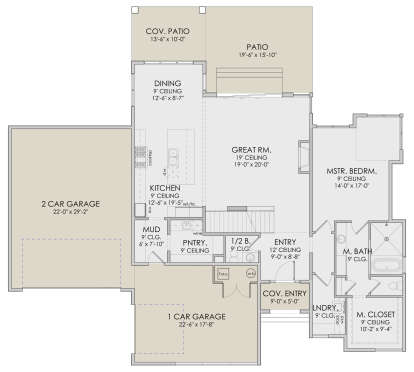 Main Floor  for House Plan #6422-00039