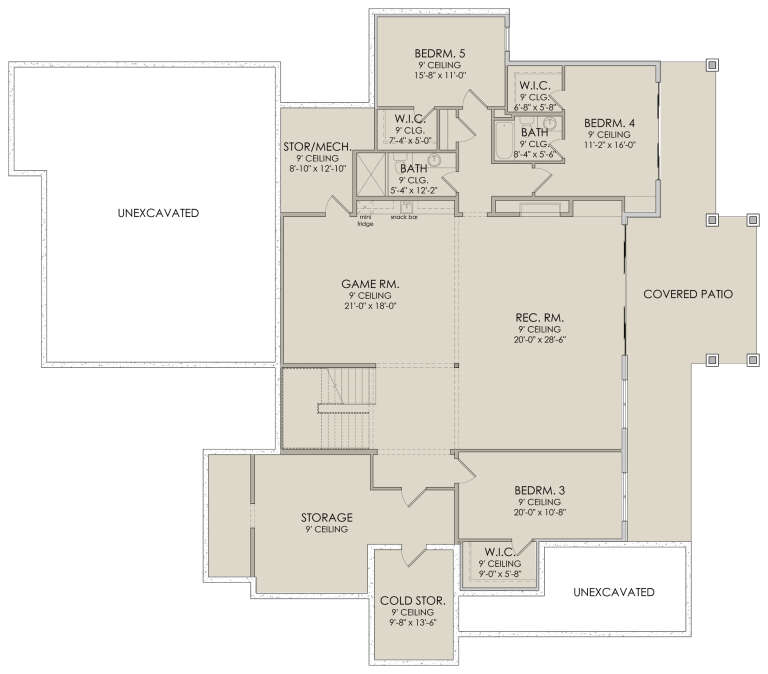 House Plan House Plan #28388 Drawing 3