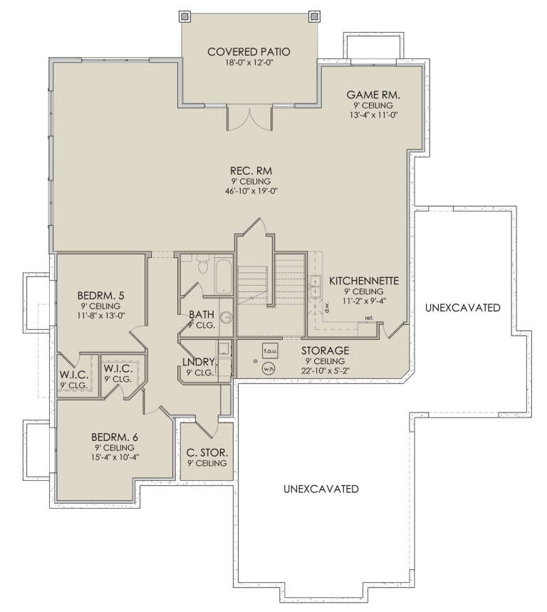 House Plan House Plan #28390 Drawing 3