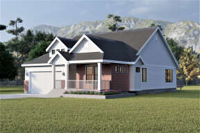 Modern Farmhouse House Plan #6422-00044 Elevation Photo