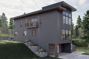 Modern House Plan #963-00724 Elevation Photo
