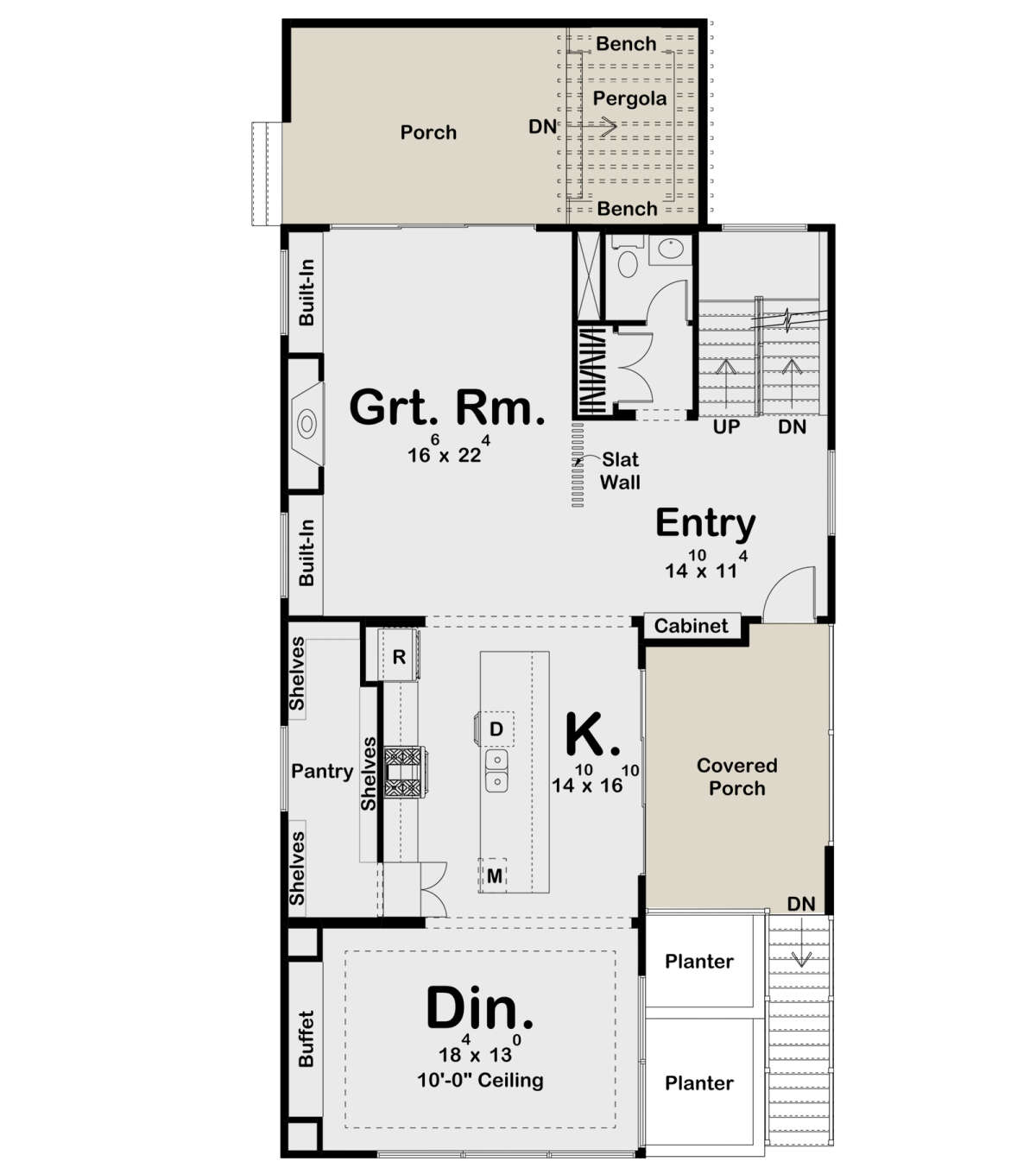 Main Floor  for House Plan #963-00724