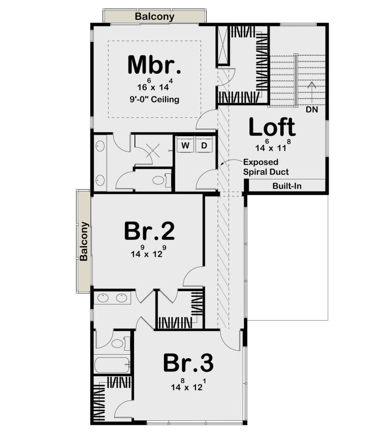 House Plan House Plan #28392 Drawing 2