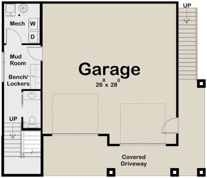 First Floor for House Plan #963-00725