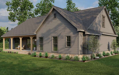 Farmhouse House Plan #8318-00317 Elevation Photo