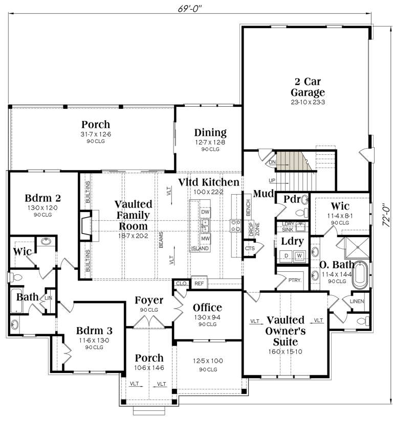 House Plan House Plan #28395 Drawing 3