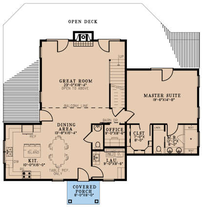 Main Floor  for House Plan #8318-00318