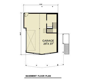 Basement for House Plan #2464-00061