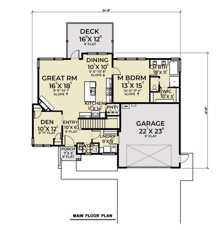 House Plan House Plan #28400 Drawing 1