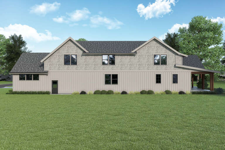 Craftsman House Plan #2464-00063 Elevation Photo