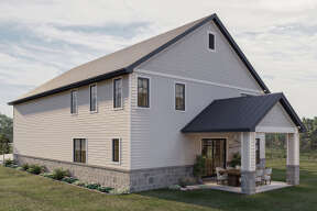 Barn House Plan #963-00726 Elevation Photo