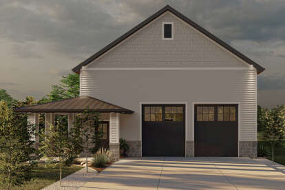 Barn House Plan #963-00726 Elevation Photo