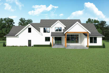 Modern Farmhouse House Plan #2464-00067 Elevation Photo